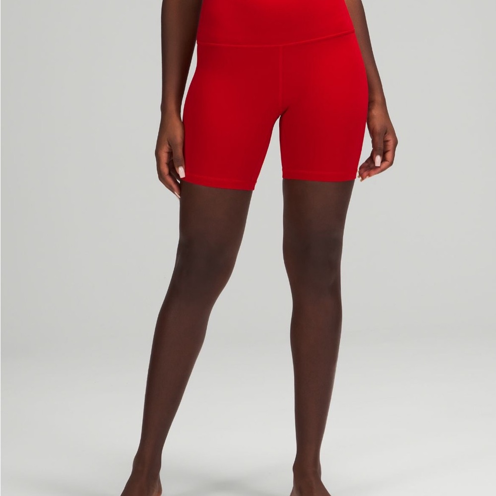 Lululemon align short DARK RED